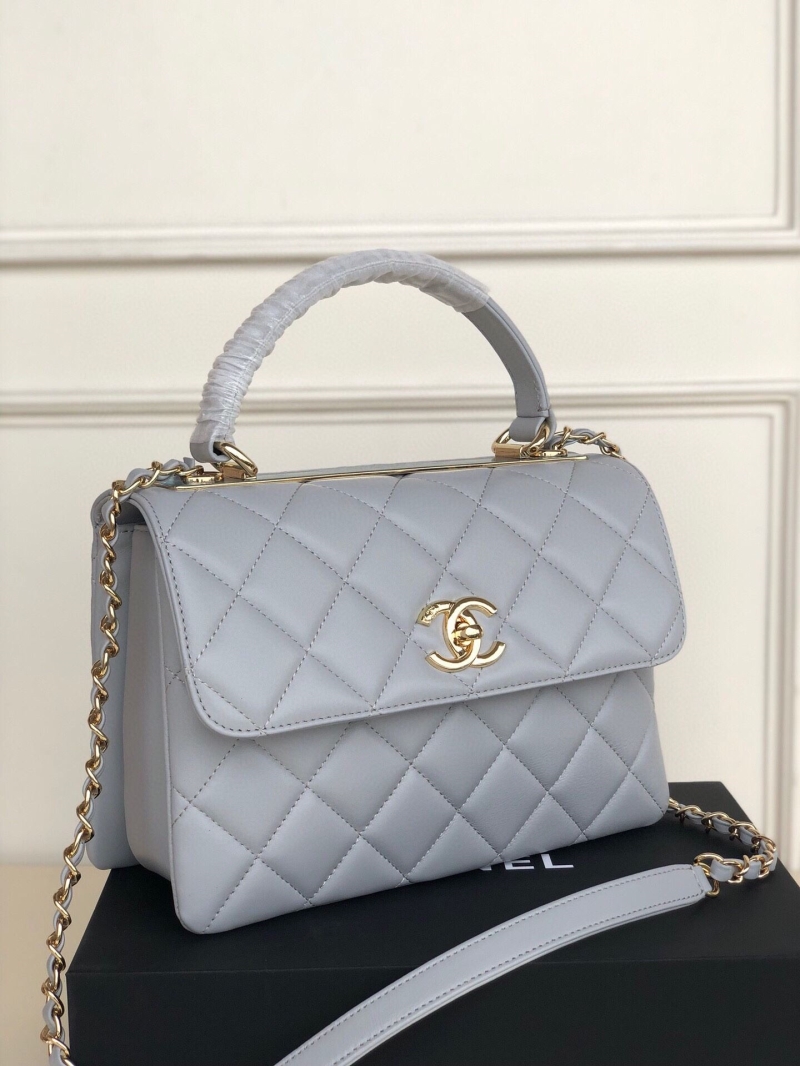 Ch**el top handle bags